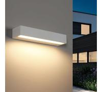 Applique murale LED extérieure, 16W, IP65, 3000K, lumière blanche chaude