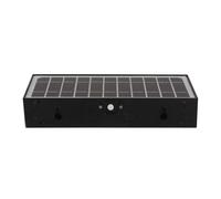 Applique Murale Led Extérieure 6w Karl Solaire Noir Blanc Chaud 3000k