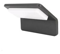 Applique murale LED extérieure incurvée, 9W, gris graphite, indice de protection IP65 - Lumière blanche neutre, 4000K - 5500K