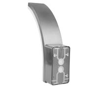 Applique murale LED extérieure - MCE512 - 20 W - Détecteur de mouvement - IP65 - 220–240 V - Style moderne - Gris