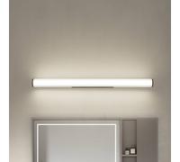Applique murale LED Kirka Lindby, noir, Salle de bain, Métal, Moderne, Applique Murale LED