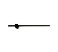 Applique murale LED linéaire noire TROY 8W 4000K métal - Zuma Line