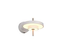 Applique murale LED moderne grise Trio KEATON 10W CCT dimmable avec bras orientable