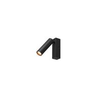 Applique murale LED noire rectangulaire orientable, dimmable 5,5W CCT AMBALA