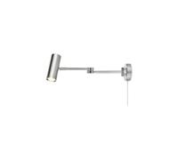 Applique murale LED orientable dimmable chrome 4.9W 3000K - Markslojd Arlo