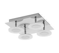 APPLIQUE MURALE LED OSRAM SMART+ Matter Orbis Wall Wave 300x300mm Argent, 24W, 1