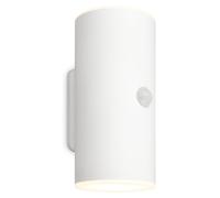 Applique murale LED rechargeable avec détecteur de mouvement, dimensions 15,5 x 7 x 8,5 cm, finition blanche mate