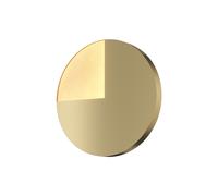 Applique Murale LED Ronde Ø 38 Cm En Laiton Blanc Chaud 3000 K Éclairage Salon