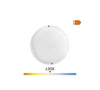 Applique Murale Led Ronde 18w 1820lm 4000k Ø20.8x4.8cm Edm
