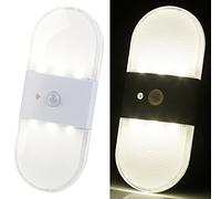 Applique murale LED sans fil 80 lm avec détecteur de mouvement et dobscurité [Pearl]