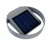 Applique murale LED solaire capteur crépusculaire jardin et chemin 125 lm