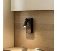 Applique murale LED Tallis Lindby, noir, Chambre à coucher, Métal, Moderne, Applique Murale LED