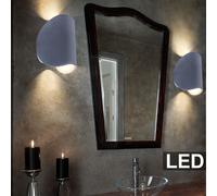 Applique murale LED UP DOWN spot salon bureau éclairage béton lampe gris 5501-W2