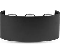 Applique murale LED VT-846 noire 5 W, blanc neutre, 630 lm, aluminium, dimensions : 8 x 17 x 4 cm, IP65, V-TAC