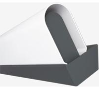 Applique murale LUCIS AULA 42 W LED 4000 K, verre acrylique gris AU3.L2.1200.47