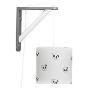 Applique Murale Lumineuse En Coton - Chao Chao Blanc TU