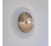 Applique murale Lunar TK Lighting, dimmable, bois clair, Salon / Salle à manger, Bois, Moderne, Applique Murale