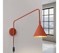 Applique murale LYS SOLLUX LIGHTING, marron, Salon / Salle à manger, Métal, Scandinave, Applique Murale
