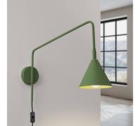Applique murale LYS SOLLUX LIGHTING, vert, Salon / Salle à manger, Métal, Scandinave, Applique Murale