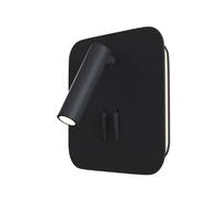 Applique murale Maytoni IOS 176 double LED 9W noir