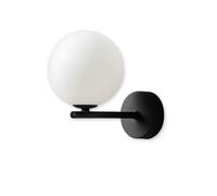 Applique murale minimaliste noir/blanc boule G9 10W Kaja