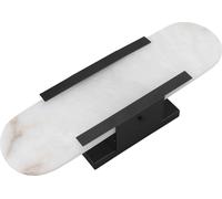 Applique murale moderne et innovante en marbre dépoli avec base G4 pour salon, couloir, chambre d'hôtel, salle de bain 100?240V