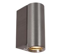 Applique murale moderne grise tube bas 1xMR11 3,8W DUPLA Lucide