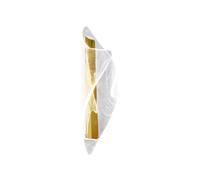 Applique murale moderne LED 8W blanc/or LARGO ML1040