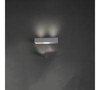 Applique murale moderne, modèle Beaside, en métal gris, avec 3 ampoules de type Gx53