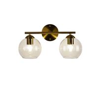 Applique Murale Moderne pour Chambre à Coucher, Style européen Simple et créatif, en Fer forgé, pour Salon ou escalier. Luminaire à Double tête avec éclairage LED.