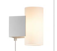 Applique murale MONA - LED intégrée métal et verre blanc - blanc chaud 2700k IP20 - Nordlux, Intérieur