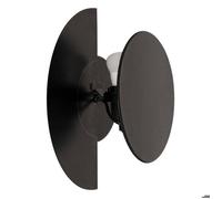 Atmosphera - Applique murale Mysti noir 25 x 12 cm