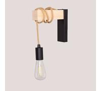 Applique Murale Naturelle Tina Black&natural