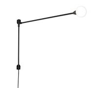Applique Murale Nemo Mini Potence Pivotante Noir