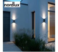 Applique murale NICO SQUARE 22 Noir GU10 - NORDLUX 2218221003
