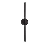 Applique murale noire linéaire 45 cm Merano LED 10W