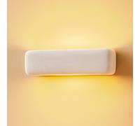 Applique murale Noris SOLLUX LIGHTING, dimmable, blanc, Salon / Salle à manger, Céramique, Moderne, Applique Murale
