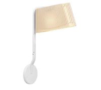 Applique murale Owalo 7030 Secto Design, en bouleau naturel, avec interrupteur à câble - Geeignet für Leuchtmittel der Energieklassen A.