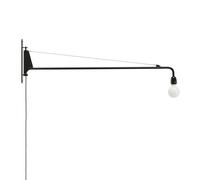 Vitra Applique murale Petite Potence avec prise 104x3.5x30 cm Noir