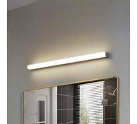 Applique murale Philippa Lindby, gris, Salle de bain, Aluminium, Moderne, Applique Murale
