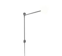 Applique Murale Pivotante Nemo Mini Potence Gris