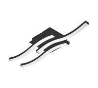 Applique murale/plafonnier Noir LED Eglo Cabezas 3000K 1460lm