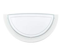 Applique murale PLANET 1 - EGLO - Moderne - Blanc - Acier - Verre