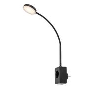 Applique murale Rabalux Tivro, LED 4 W, noire, IP20, 3 températures de couleur : 3000, 4000, 6000, 71284