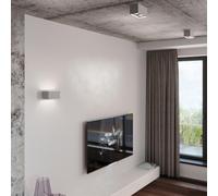 Applique Murale Rectangulaire Blanc pour 2 Ampoules G9