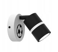 Applique murale réglable pour enfant - Lampe JOCKEY ballon de football - Métal - Source lumineuse GU10 non incluse