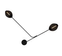 GUBI Applique murale Satellite Soft black-semi mat