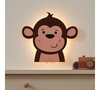 Applique Murale Singe avec Télécommande