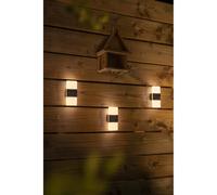 Applique murale solaire effet givré 7 lm