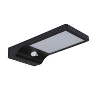 Applique murale solaire lampe d'extérieur lampe pour abri de voiture détecteur de mouvement, plastique noir, batterie IP44, LED 13000K 250Lm 0,2W, W 11 cm